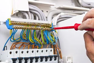 Electrical installation work inside a consumer unit