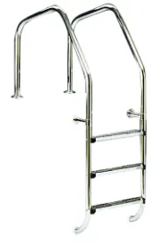 Stainless steel pool ladder and hand rail